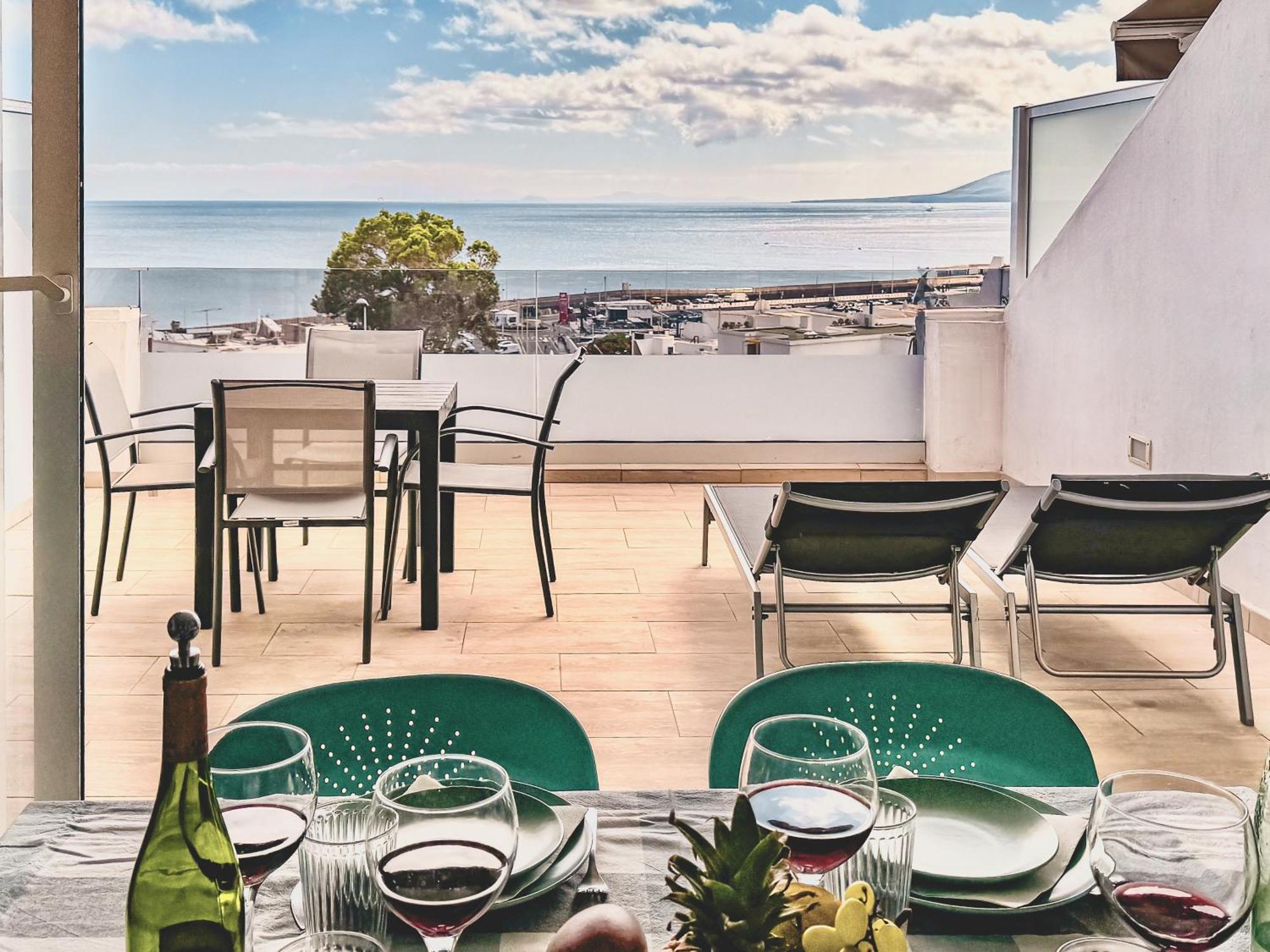 Villa Arthouse Sea View - Acquamarina E Zaffiro Puerto del Carmen  Exterior foto